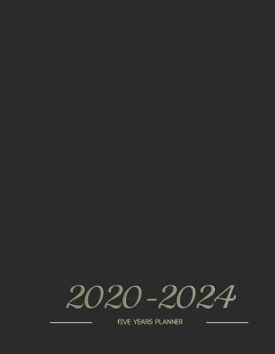 Book cover for 2020-2024 five year planner