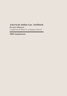 Cover of Supplement to the American Indian Law Deskbook