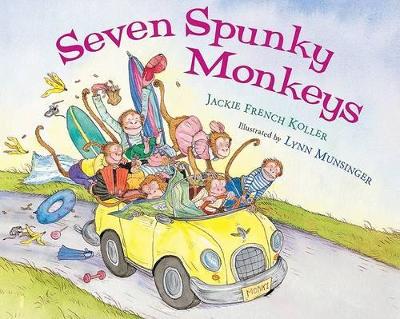 Book cover for Seven Spunky Monkeys