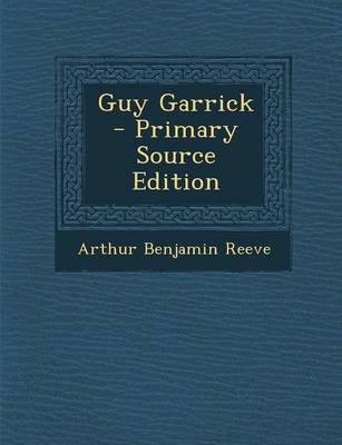 Book cover for Guy Garrick - Primary Source Edition