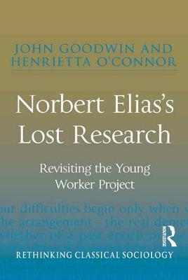 Book cover for Norbert Elias's Lost Research