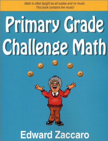 Book cover for Primary Grade Challenge Math