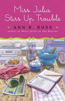 Book cover for Miss Julia Stirs Up Trouble