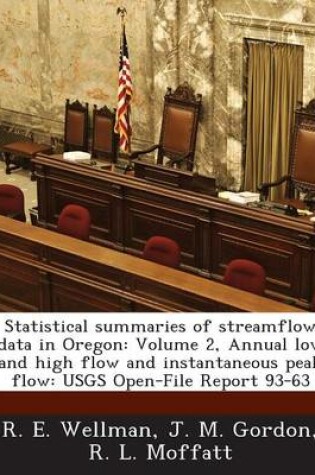 Cover of Statistical Summaries of Streamflow Data in Oregon