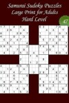 Book cover for Samurai Sudoku Puzzles - Large Print for Adults - Hard Level - N Degrees47