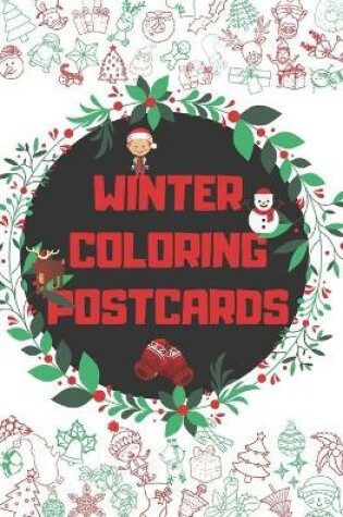 Cover of Winter Coloring Postcards