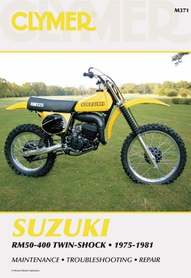 Book cover for Suzuki RM50-400 Twin Shock Motorcycle (1975-1981) Service Repair Manual