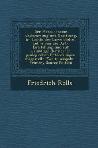 Cover of Der Mensch
