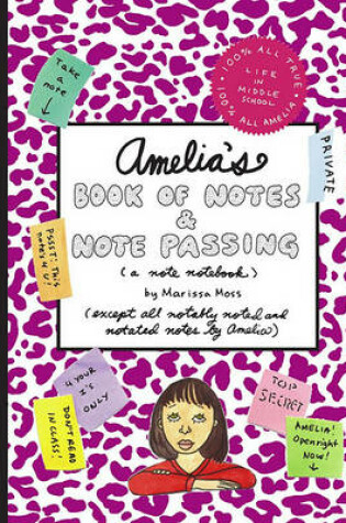 Cover of Amelias Book of Notes & Note P