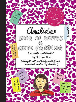 Book cover for Amelias Book of Notes & Note P