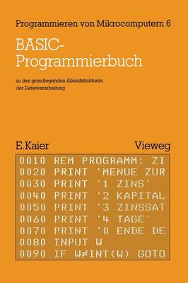 Book cover for BASIC-Programmierbuch