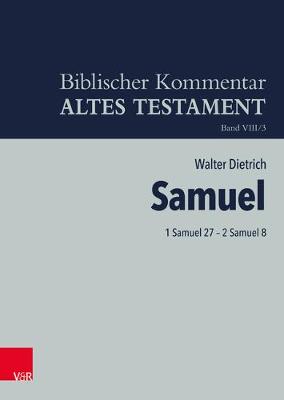 Book cover for 1 Samuel 27  2 Samuel 8