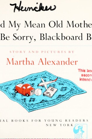 Cover of Alexander Martha : and My Mean Old Mother Will be Sorry