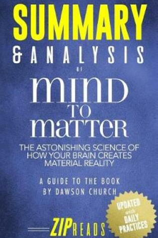 Cover of Summary & Analysis of Mind to Matter