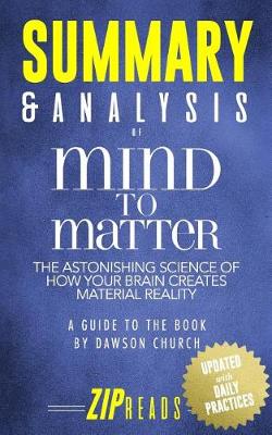 Book cover for Summary & Analysis of Mind to Matter