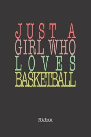 Cover of Just A Girl Who Loves basketball.