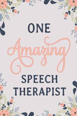 Book cover for One Amazing Speech Therapist