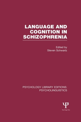 Cover of Psychology Library Editions: Psycholinguistics