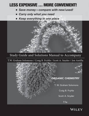 Book cover for Student Study Guide and Student Solutions Manual to accompany Organic Chemistry, 11e