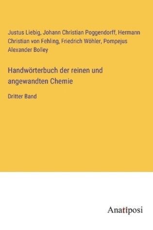 Cover of Handwörterbuch der reinen und angewandten Chemie