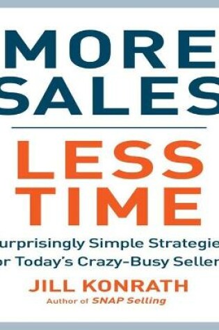 Cover of More Sales, Less Time