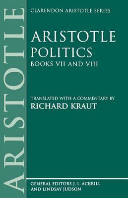 Book cover for Politics: Books VII and VIII