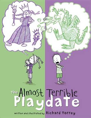 Book cover for The Almost Terrible Playdate