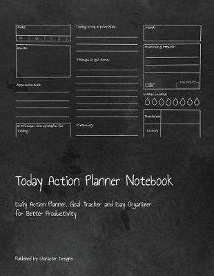 Book cover for Today Action Planner Notebook