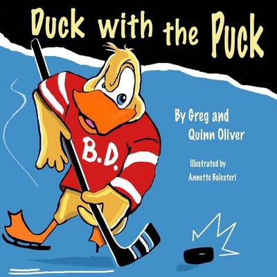 Book cover for Duck With The Puck