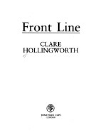 Cover of Front Line