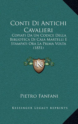 Book cover for Conti Di Antichi Cavalieri