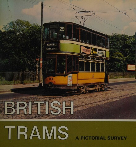 Book cover for British Trams