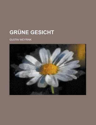 Book cover for Grune Gesicht