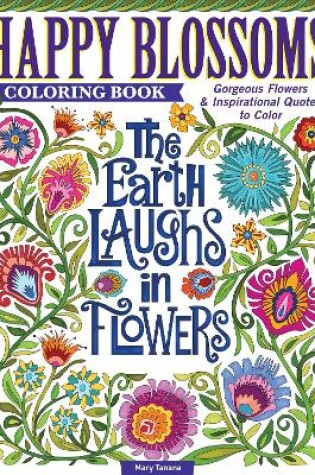 Cover of Happy Blossoms Coloring Book