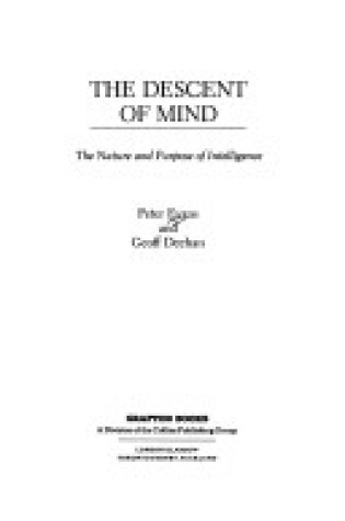 Cover of The Descent of Mind