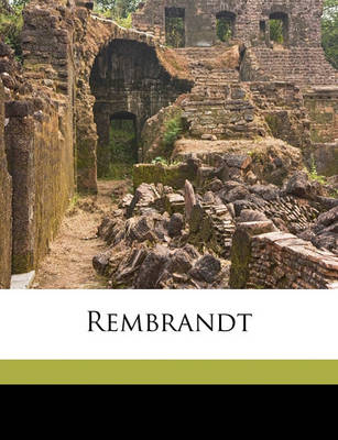 Book cover for Rembrandt Volume 3