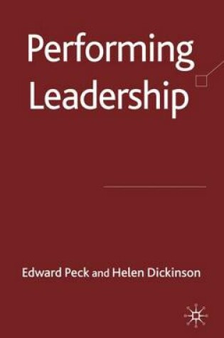 Cover of Performing Leadership