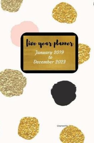 Cover of 2019 - 2023 Gingersparkle Five Year Planner