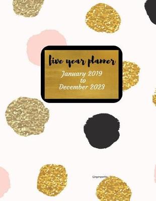 Cover of 2019 - 2023 Gingersparkle Five Year Planner