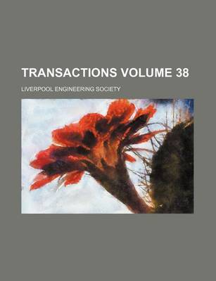 Book cover for Transactions Volume 38