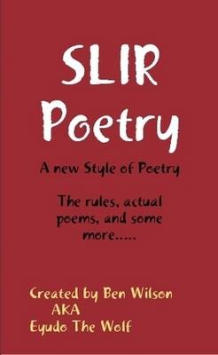 Book cover for SLIR Poetry: A New Style of Poetry