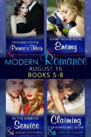 Cover of Modern Romance August 2016 Books 5-8