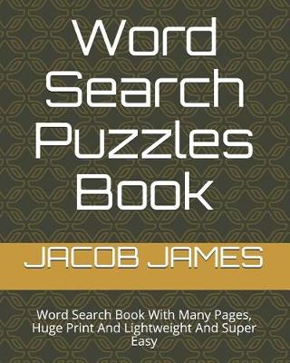 Book cover for Word Search Puzzles Book