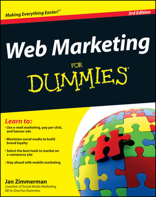 Book cover for Web Marketing for Dummies®, 3rd Edition