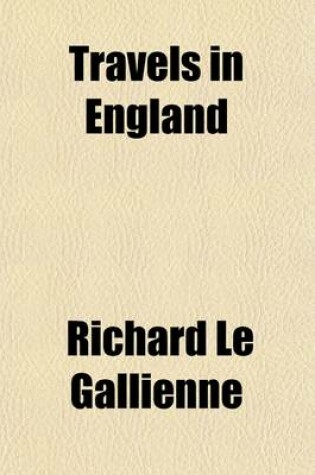 Cover of Travels in England