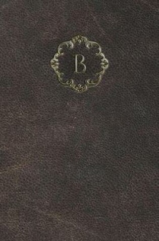 Cover of Monogram "B" Any Day Planner Notebook