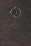 Book cover for Monogram "B" Any Day Planner Notebook