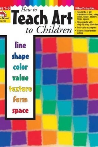 Cover of How to Teach Art to Children