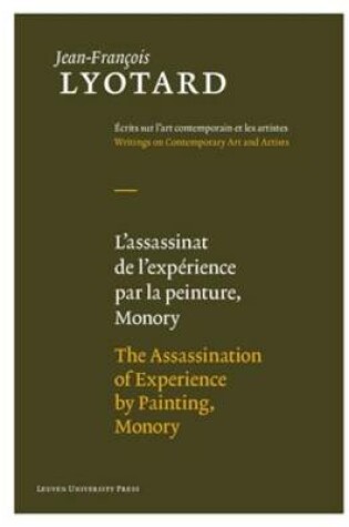 Cover of The Assassination of Experience by Painting, Monory
