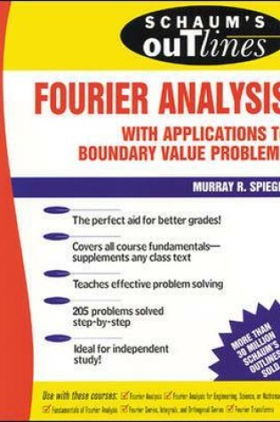 Cover of Schaum's Outline of Fourier Analysis with Applications to Boundary Value Problems